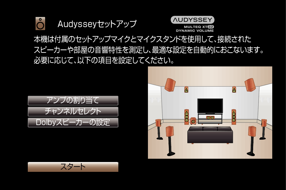 GUI Audyssey3 A85